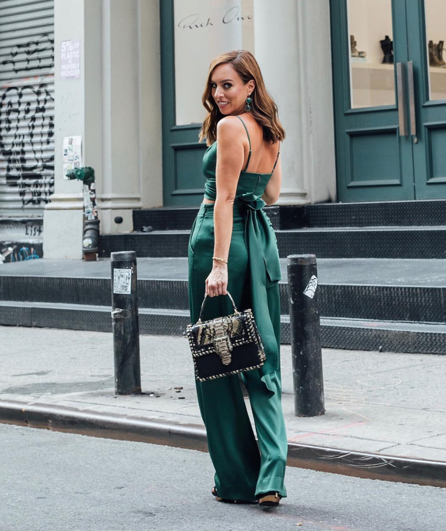 Emerald jewel tones for the holidays #ShopStyle #shopthelook #holidaystyle #OOTD