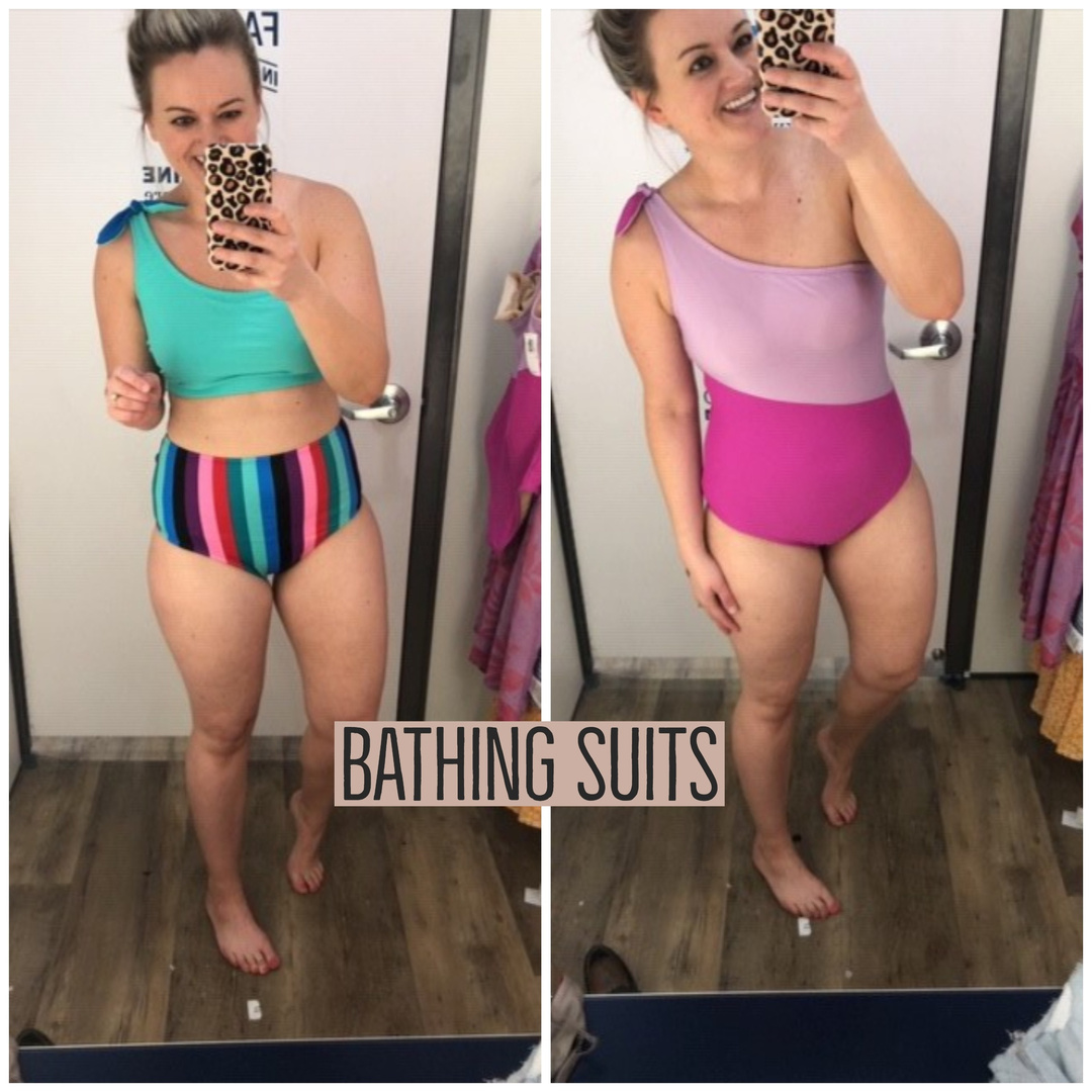 old navy wrap front swimsuit