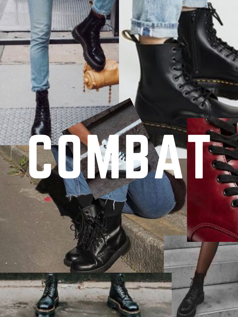 xoxo combat boots