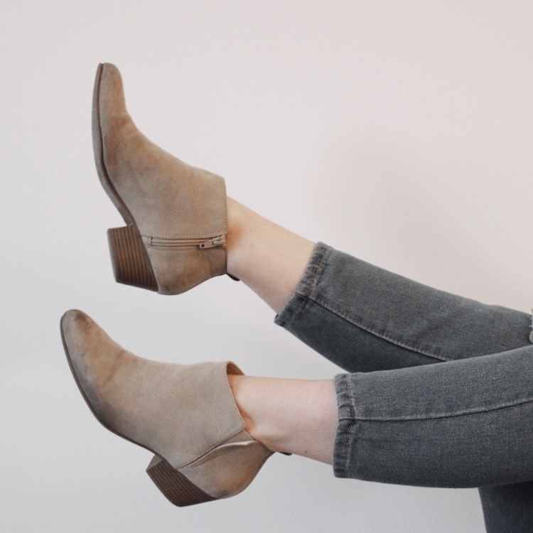 franco sarto taupe boots