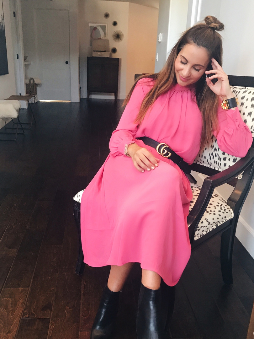 Fashion Look Featuring H&M Day Dresses and Gucci Belts by enazzal ShopStyle