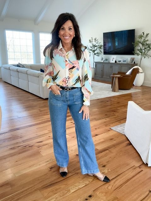 How to Style Cropped Wide-Leg Pants - Cyndi Spivey