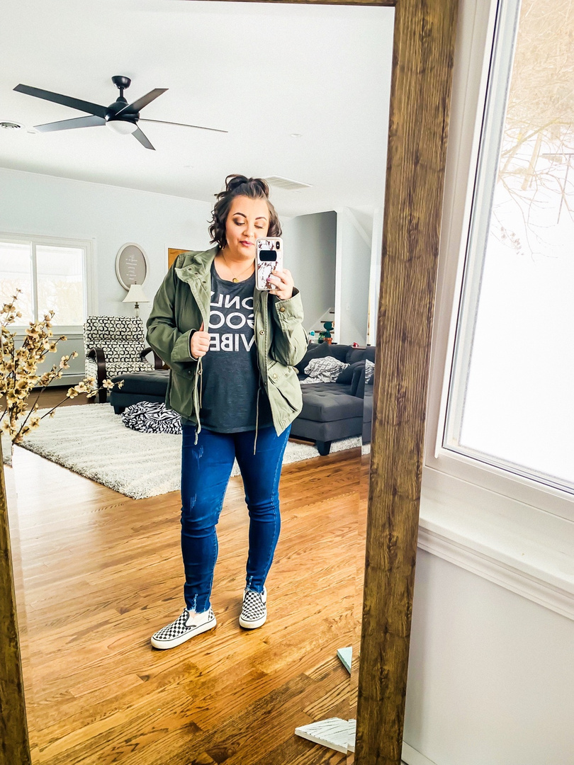 gingham canvas slip on sneakers