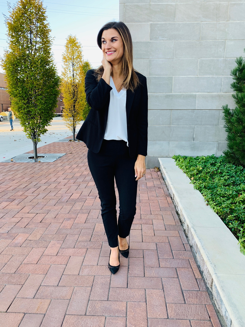 Fashion Look Featuring Old Navy Petite Jackets and Kensie Blazers