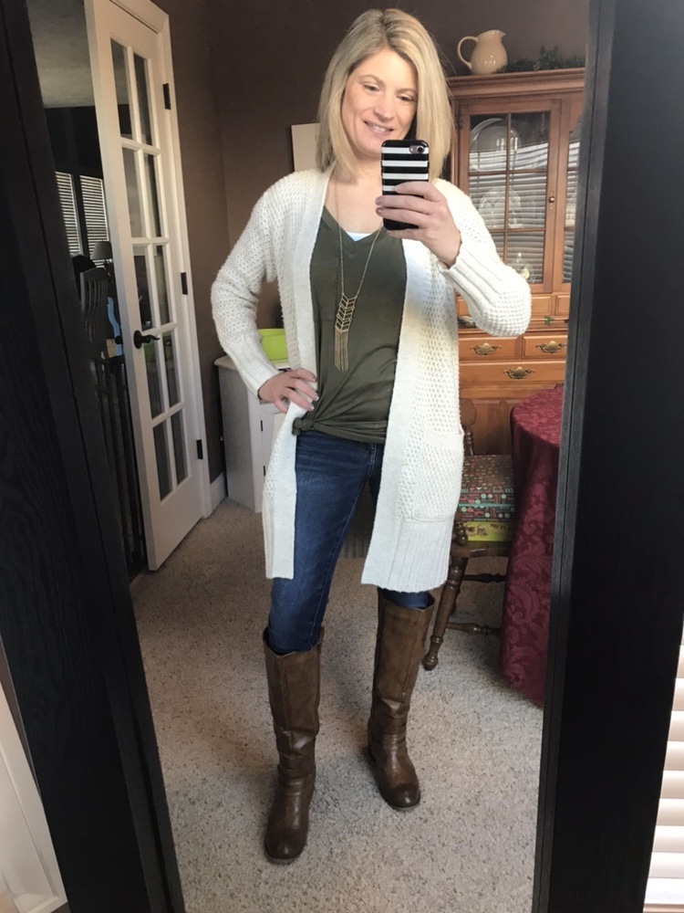 Fashion Look Featuring Abercrombie & Fitch Cardigans and francesca's ...