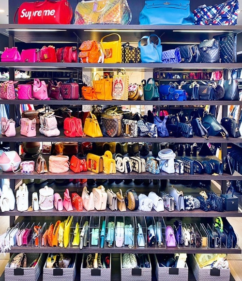 The Container Store Luxe Acrylic Shoe Rack