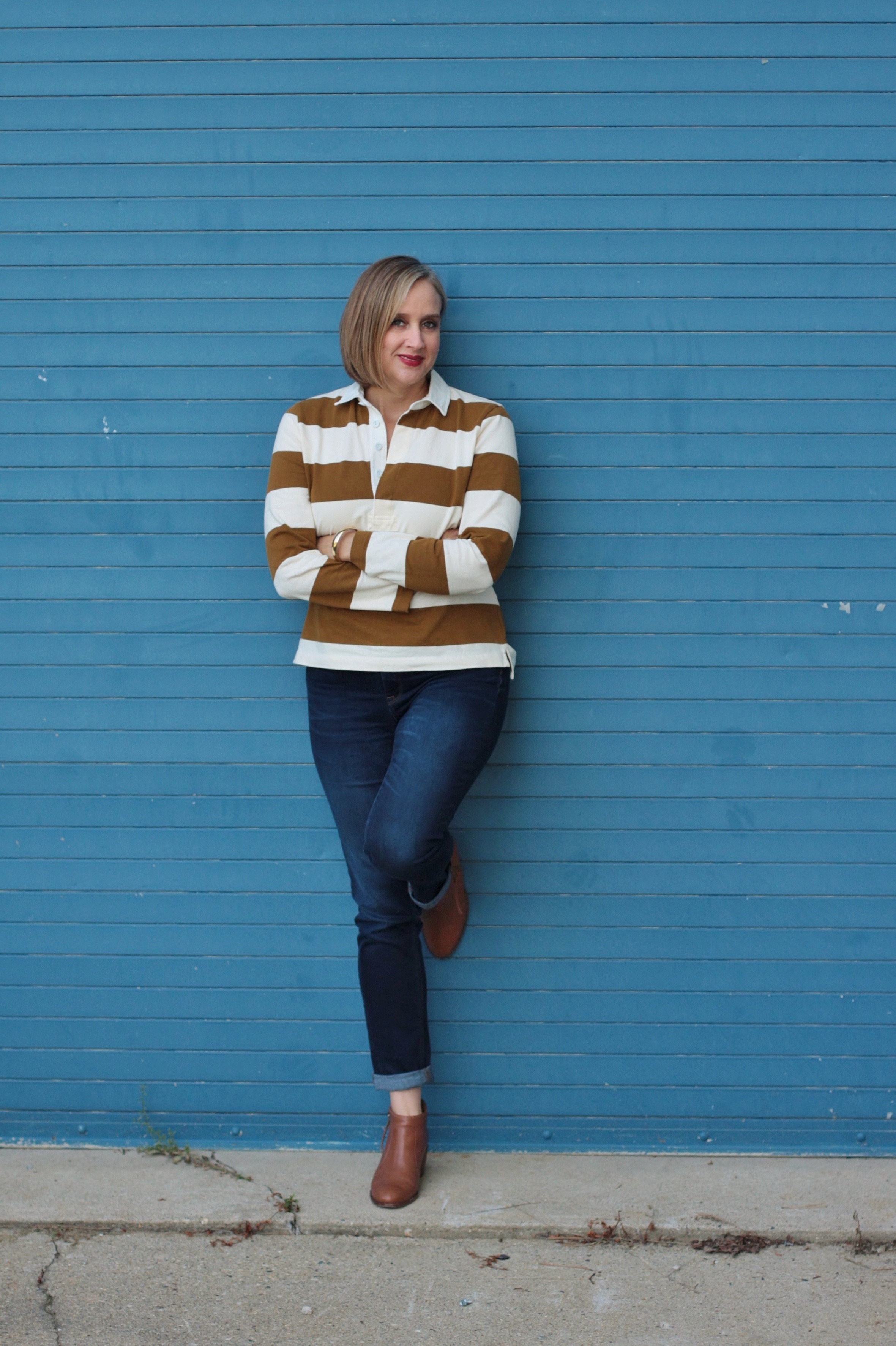 Tops and J.Crew Cropped Jeans 