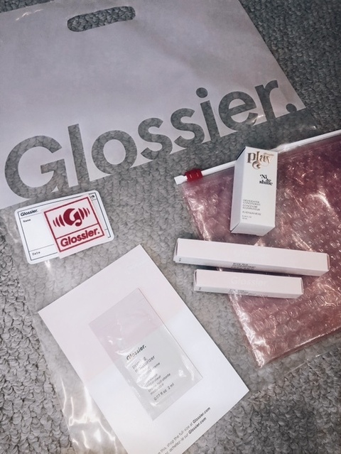 Rose to try out! #glossier #makeup #glossierpopup #ShopStyle #MyShopStyle #Flatlay #Beauty #Lifestyle #TrendToWatch #Vacation