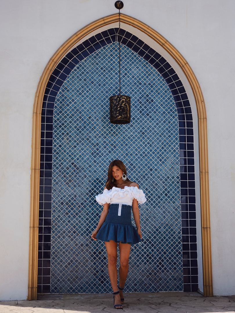 Too many ruffles? Never...💙 #ootd #ShopStyle #MyShopStyle #shopthelook