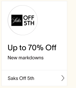 SAKS OFF 5TH