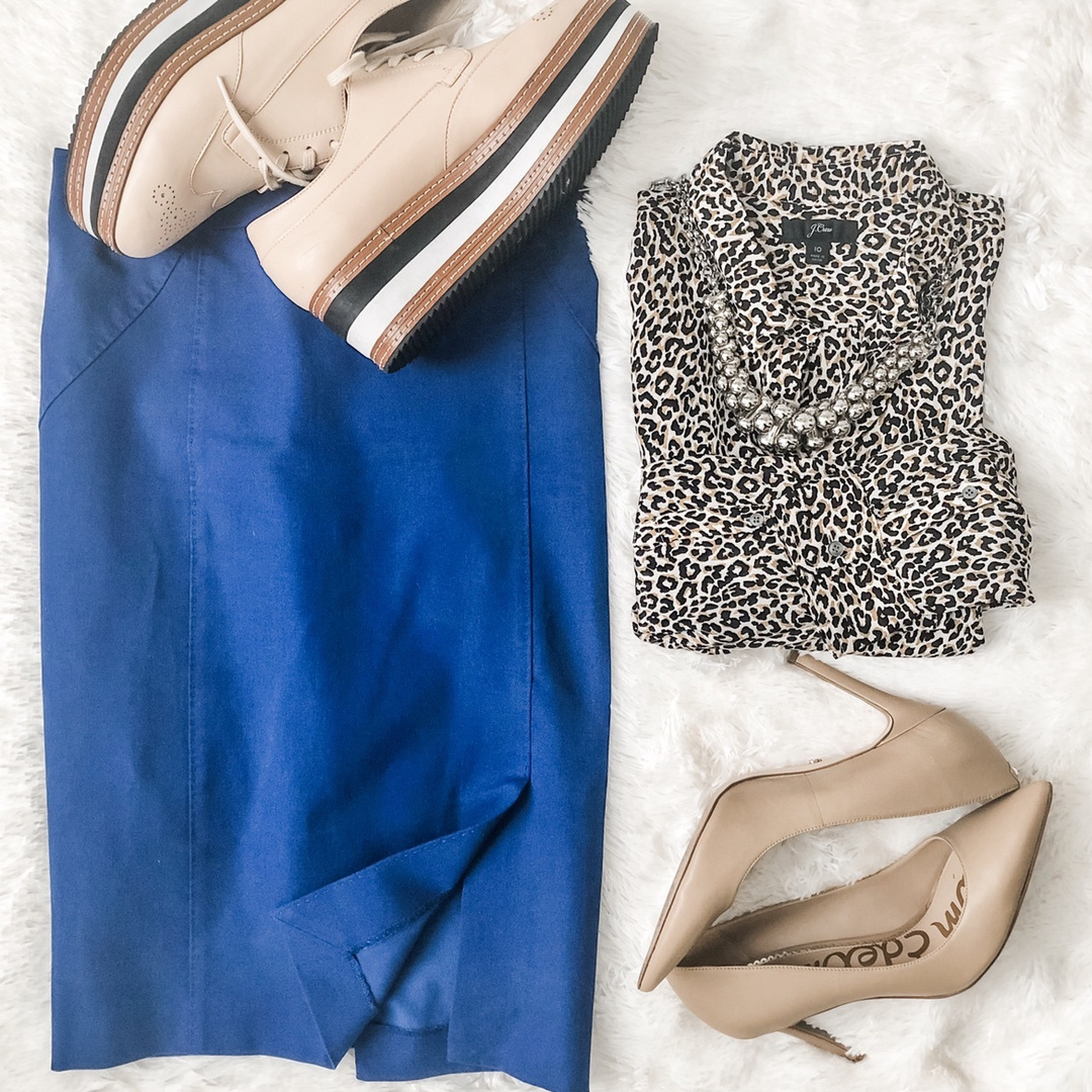 Fashion Look Featuring Express Skirts and Banana Republic Skirts by