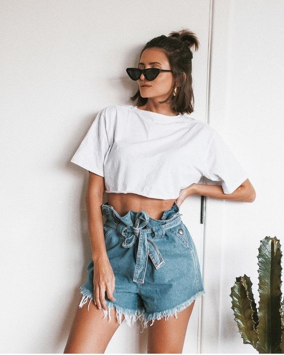 Fashion Look Featuring Shein Shorts and Urban Outfitters Sunglasses by ...