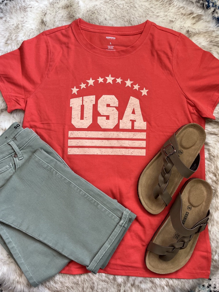 Fashion Look Featuring Sonoma Goods For Life Boyfriend Jeans and Sonoma