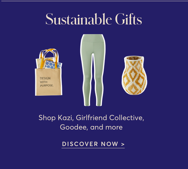 SHOP SUSTAINABLE