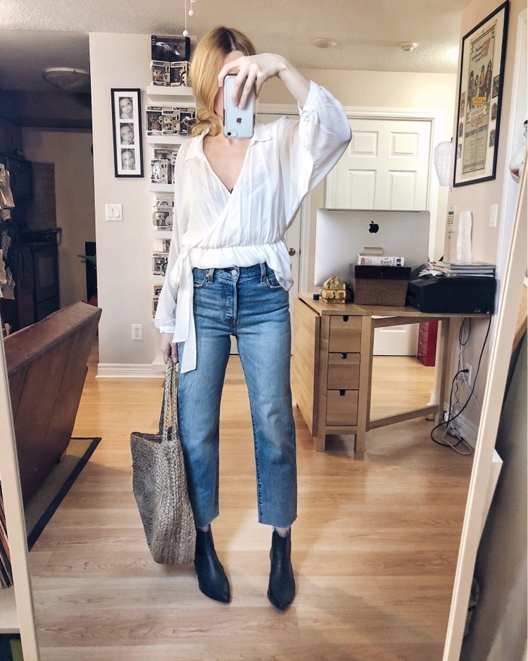 Fashion Look Featuring Levi's Teen Girls' Denim and Levi's Cropped Jeans by  sarawatsonim - ShopStyle