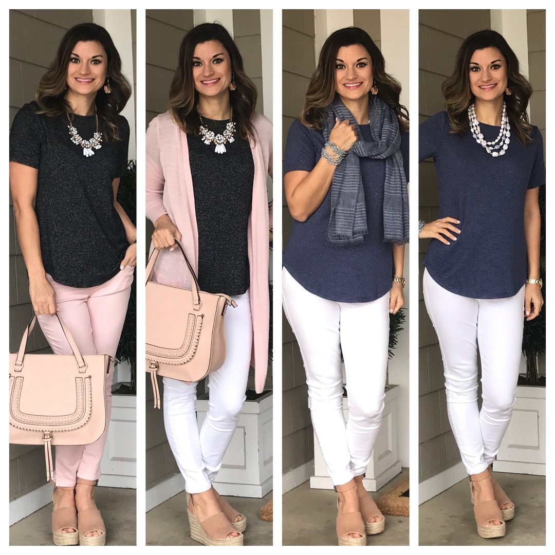Fashion Look Featuring Old Navy Petite Tops and Wit & Wisdom Petite ...