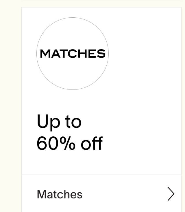 Shop Matches