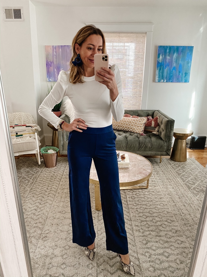 Fashion Look Featuring 1 STATE Pants and Leith Pants by themotherchic -  ShopStyle