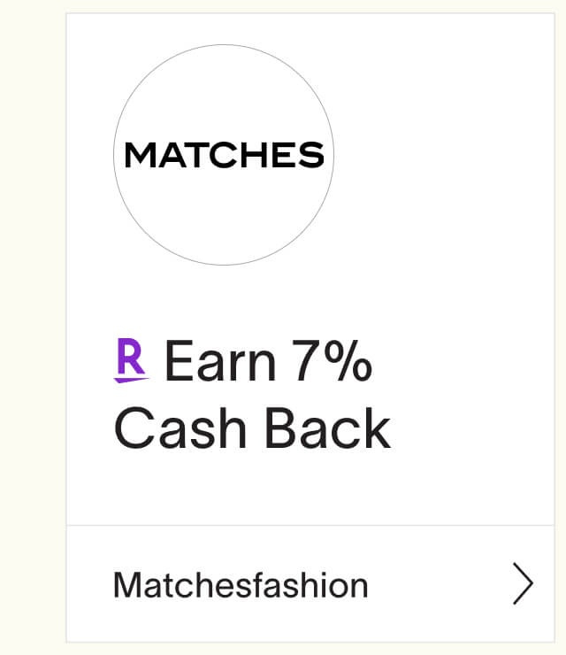 MatchesFashion 7% CashBack