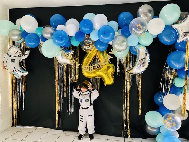 Space Themed Birthday Party!   #spacethemeparty #spacebirthdayparty #birthdaypartyideas #partydecorations #Lifestyle