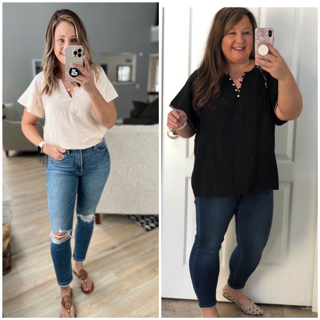 Fashion Look Featuring Old Navy Tops by SistersthatShop - ShopStyle
