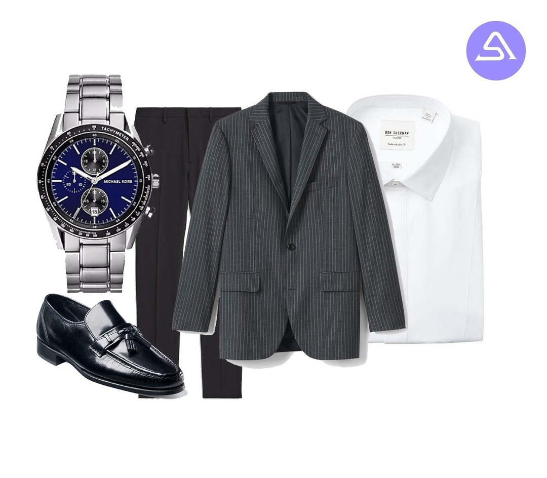 Fashion Look Featuring Theory Dress Pants and Florsheim Slip-ons ...