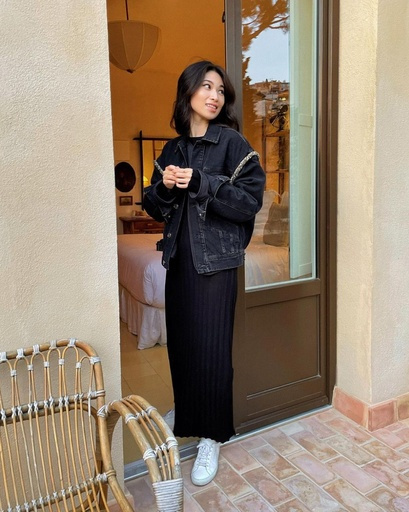 Take on the column skirt trend