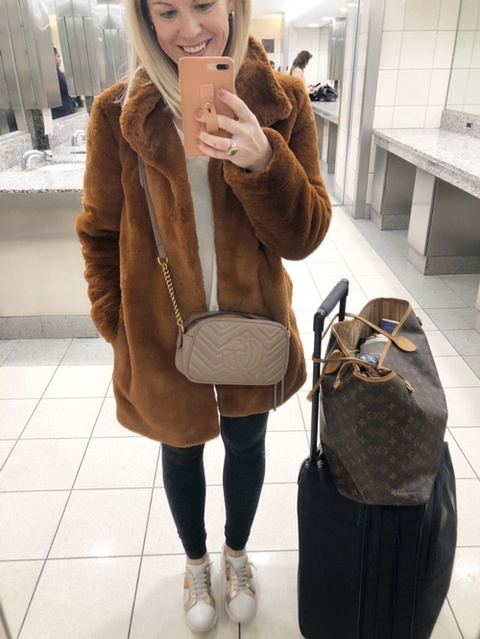 calvin klein coat in a bag