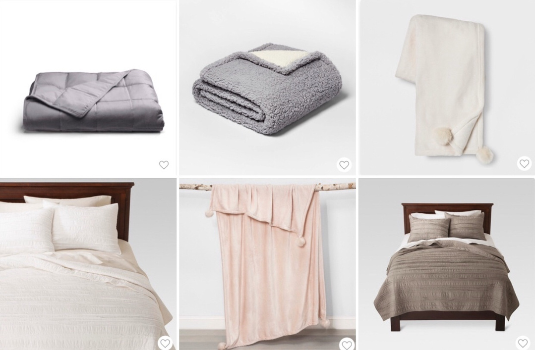 Fashion Look Featuring Room Essentials Blankets by societyofsumner