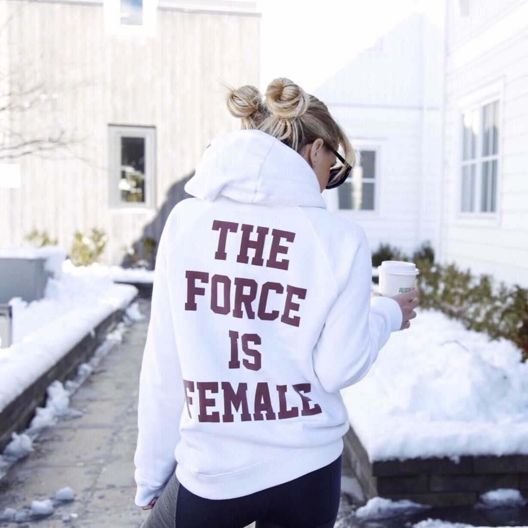 the force is female nike hoodie