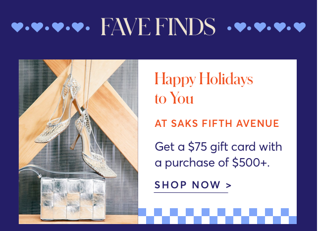 SHOP SAKS