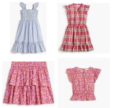 Fashion Look Featuring J.Crew Factory Girls Dresses and J.Crew Factory Girls Dresses by themotherchic ShopStyle