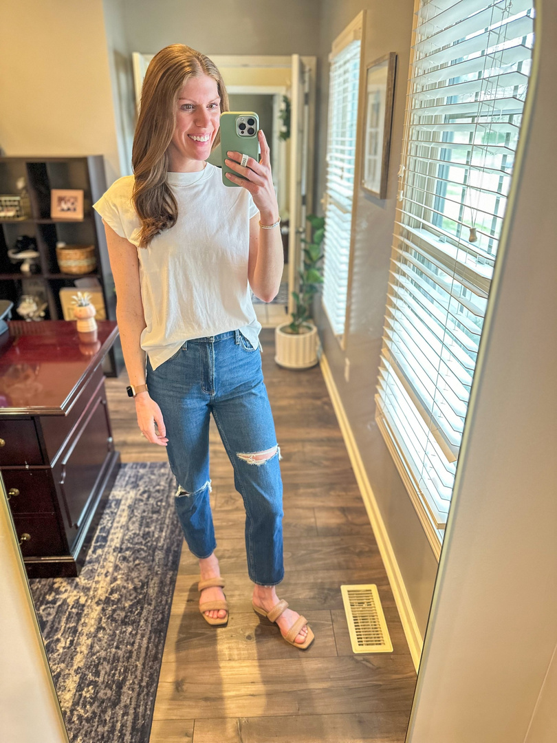 Fashion Look Featuring Target T-shirts and Abercrombie & Fitch Straight ...