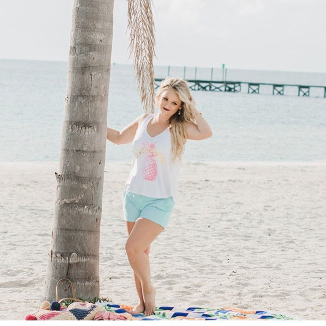 lucky brand pineapple tank