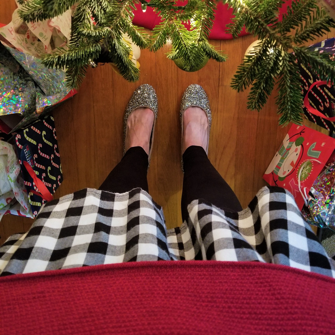 old navy glitter block heels