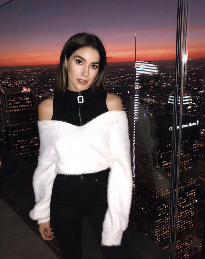 loft off the shoulder sweater