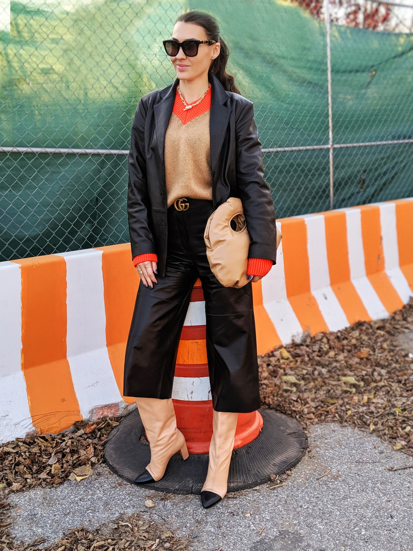 Look by Yana Echko featuring Steve Madden Large Curb Chain Magnetic Closure Collar Necklace