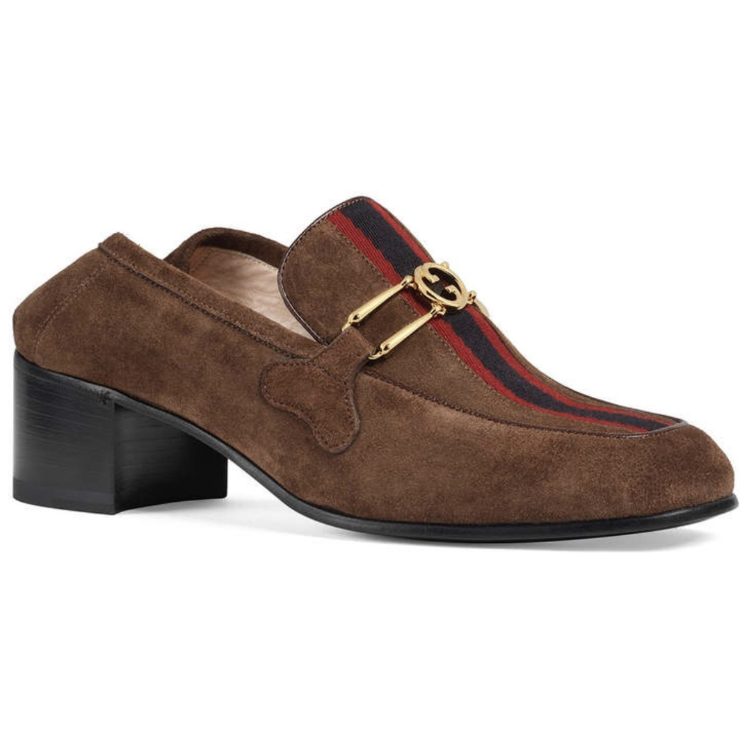 Look by Jennifer sattler featuring Gucci Lubbock Convertible Loafer Pump
