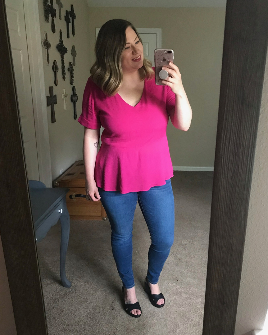 Fashion Look Featuring Gibson Petite Tops and Old Navy Jeggings by ...