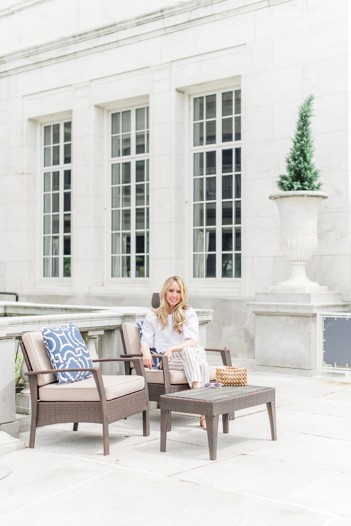 cloth and stone striped pants