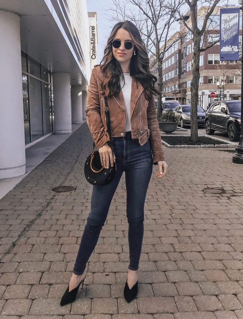 Fashion Look Featuring GRLFRND Distressed Jeans and Blank NYC Jackets ...
