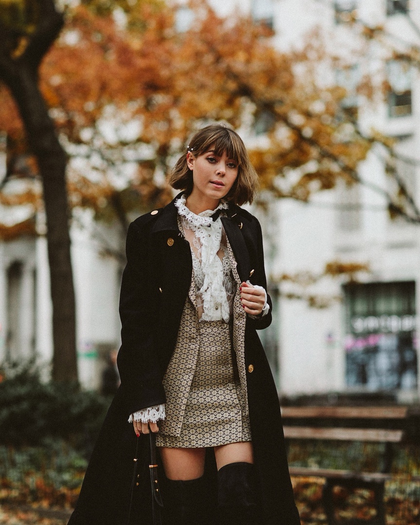 Fashion Look Featuring RED Valentino Women's Coats and WAYF Women's ...