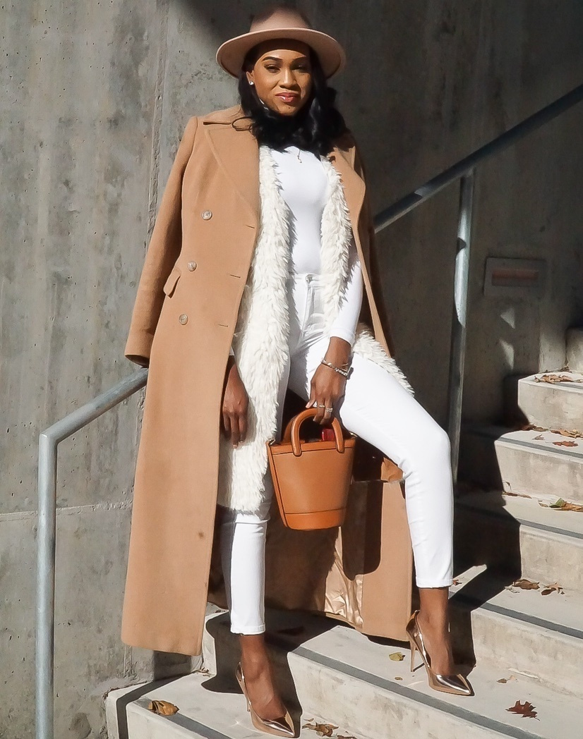 Look by Ooh-La-La-Blog featuring Love Token Ali Faux Fur Vest