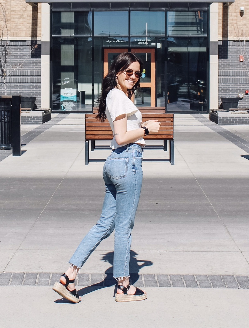 Fashion Look Featuring Levi's Straight-Leg Jeans and Vince Camuto Hats by  itsbeckydessa - ShopStyle