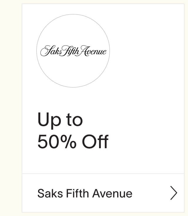 Shop Saks Fifth Avenue