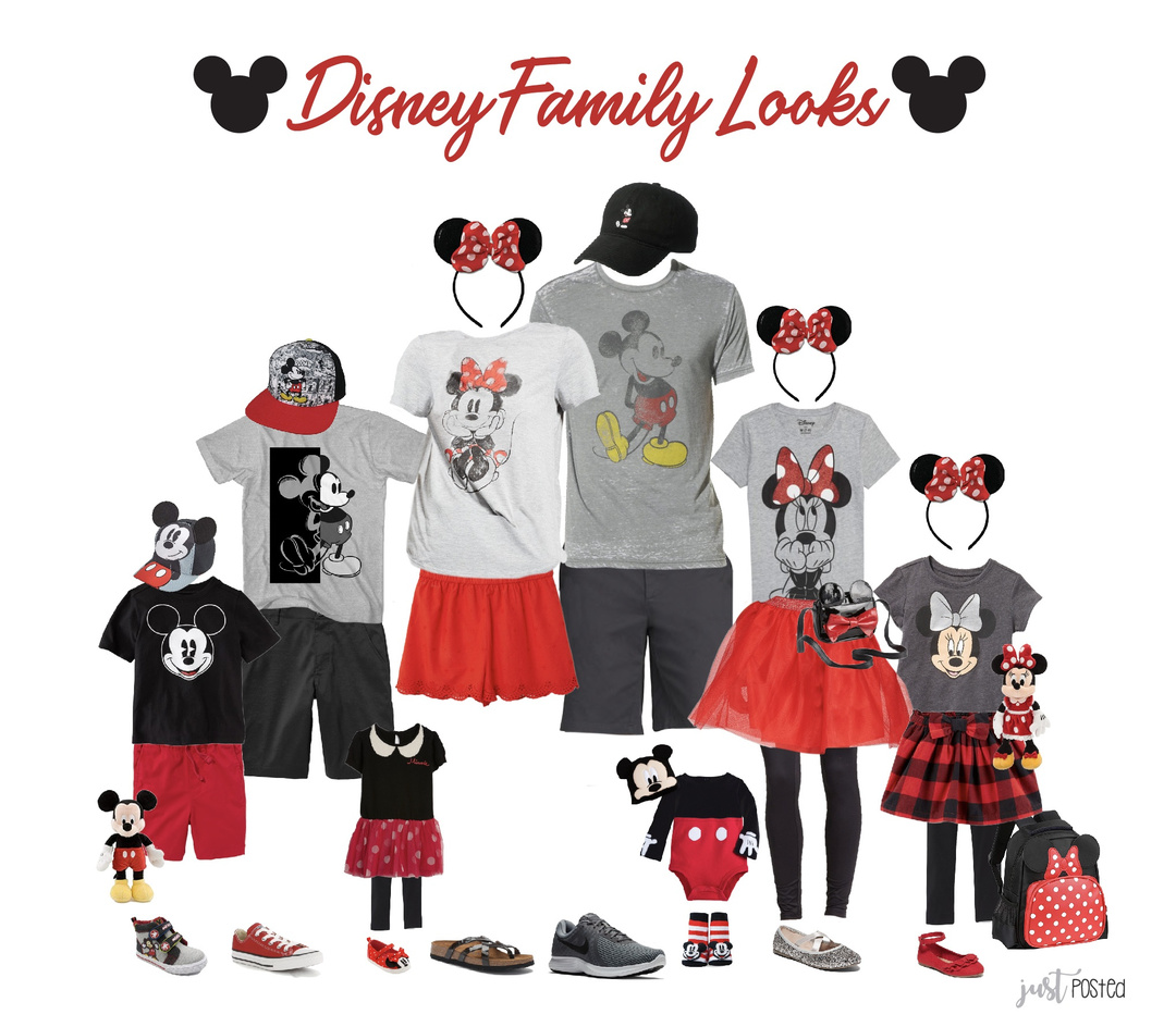 Look by Just Posted featuring DISNEY Disney Collection Girls Crew Neck Short Sleeve Minnie Mouse Graphic T-Shirt - Preschool / Big Kid