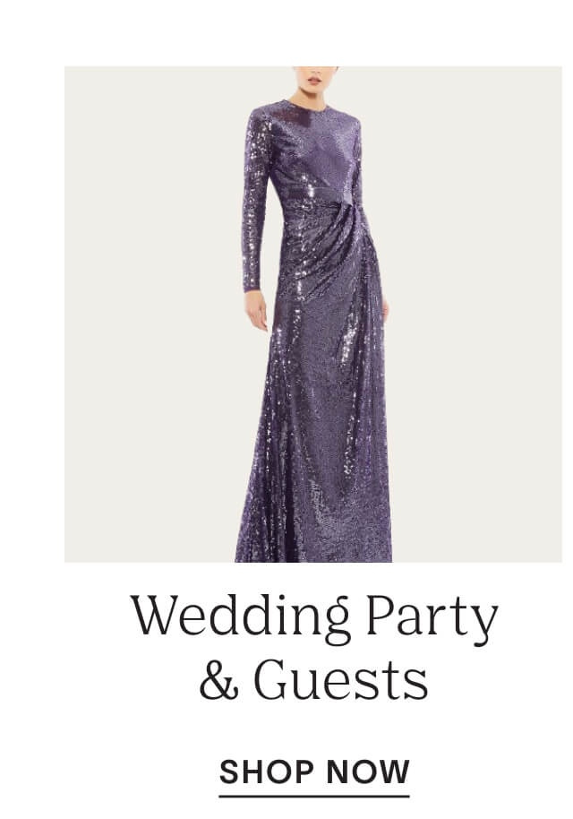 Shop Wedding Party & Guests 