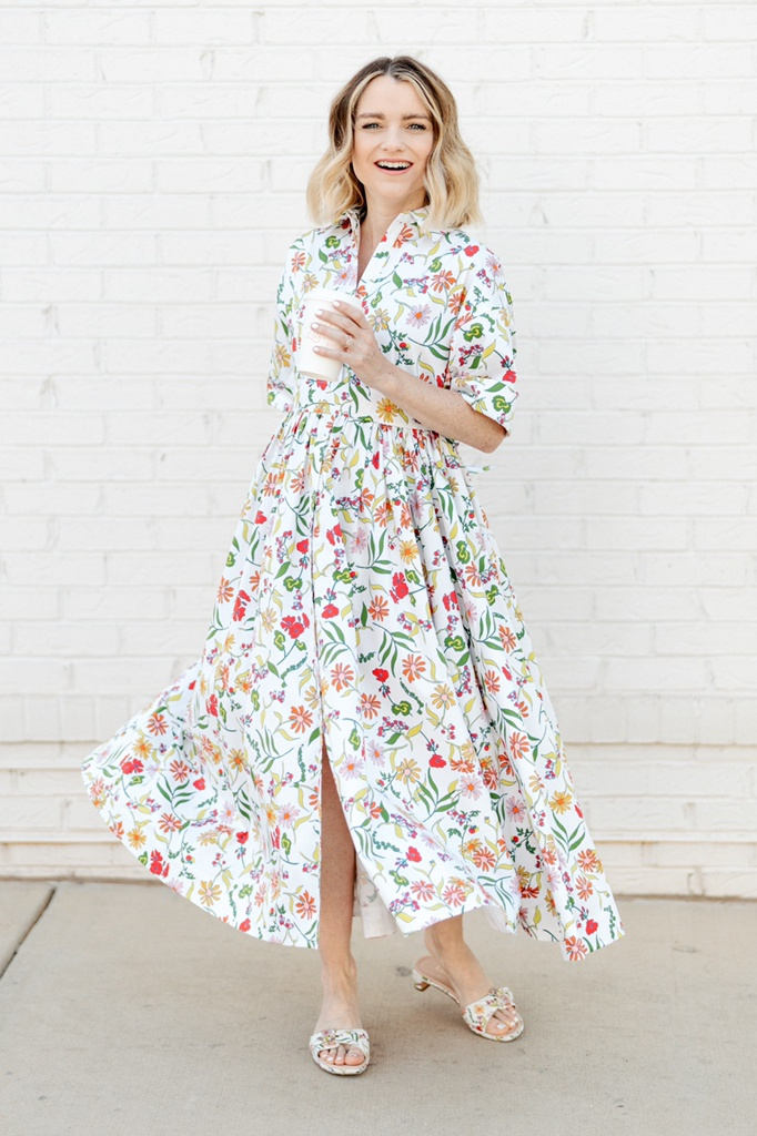 Fashion Look Featuring Kate Spade Day Dresses and Kate Spade Sandals by