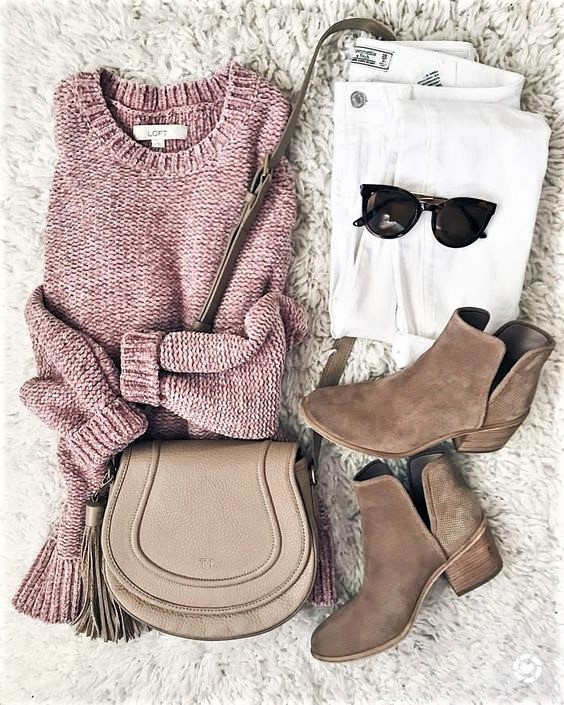 Fashion Look Featuring LOFT Petite Sweaters and J.Crew Sweaters by ...