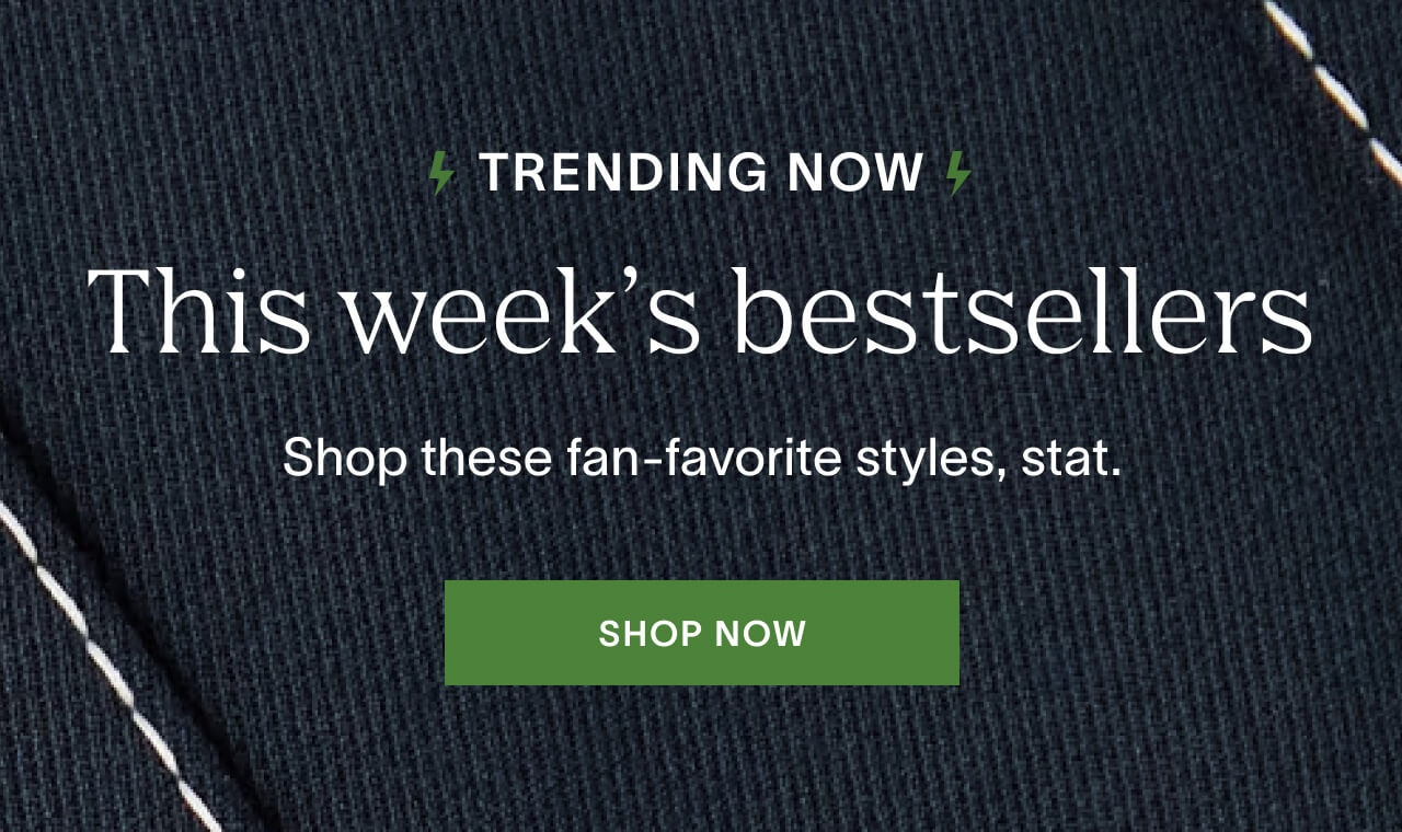 Shop the bestsellers of the week